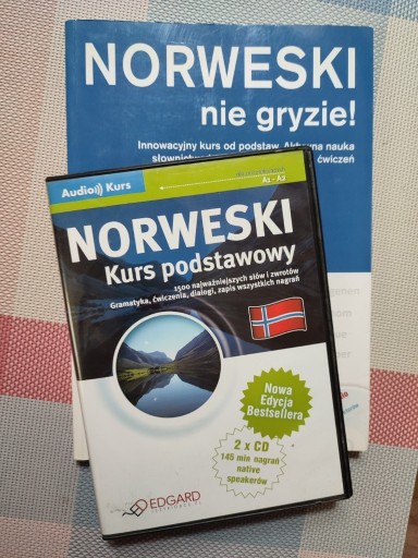 Zdjęcie oferty: Norweski nie gryzie, kurs podstawowy + cd