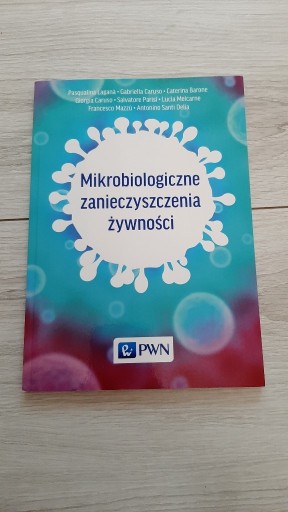 Zdjęcie oferty: Mikrobiologiczne zanieczyszczenia żywności PWN