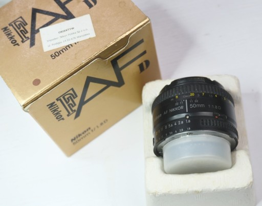 Zdjęcie oferty: nikon nikkor 50mm f/1.8 d