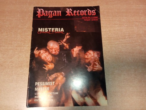 Zdjęcie oferty: Katalog Pagan Records 2002 rok 