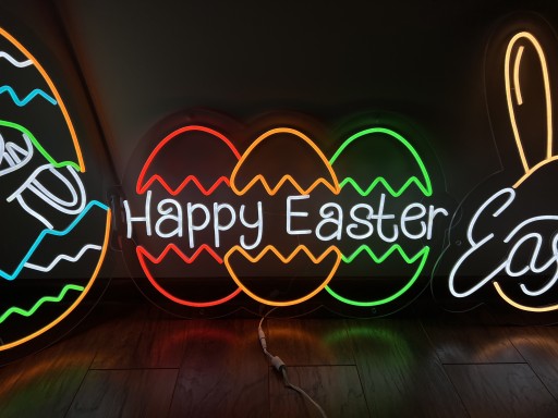 Zdjęcie oferty: Neon Falex „ Happy Easter Pisanki ”Wysyłka 24 h