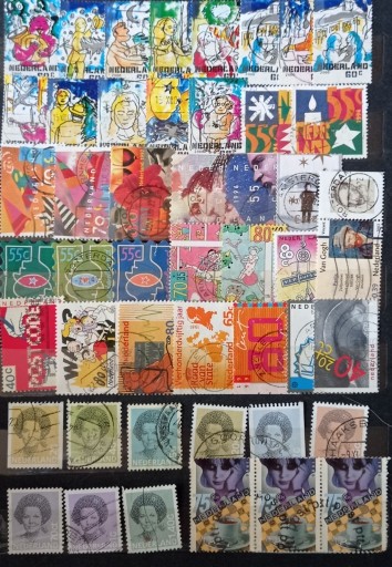 Zdjęcie oferty: Holandia zestaw znaczków kasowanych (H5)