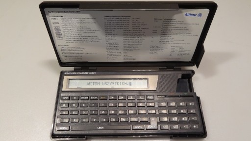 Zdjęcie oferty: Stary komputer osobisty Texas Instruments TI-74 1985 rok