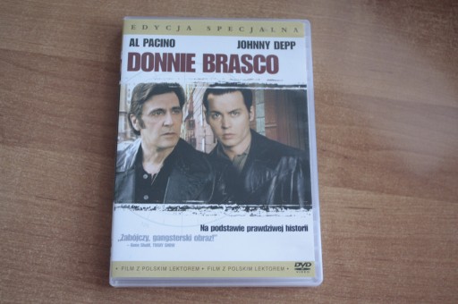 Zdjęcie oferty: DONNIE BRASCO = POLSKIE WYDANIE = AL PACINO, DEPP