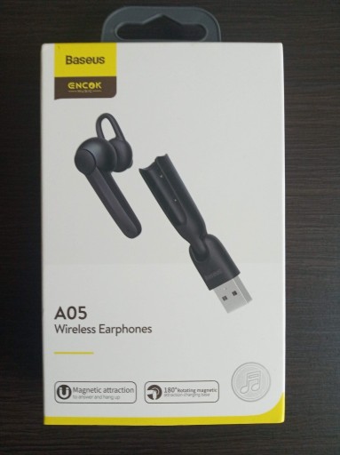 Zdjęcie oferty: Baseus Encok A05 | Słuchawka Bluetooth 5.0 