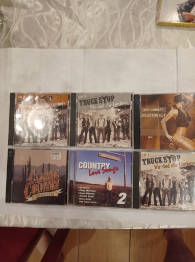Zdjęcie oferty: 6 szt CD z muzyką country