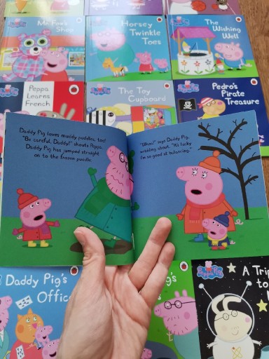 Zdjęcie oferty: 15 książeczek peppa pig po angielsku