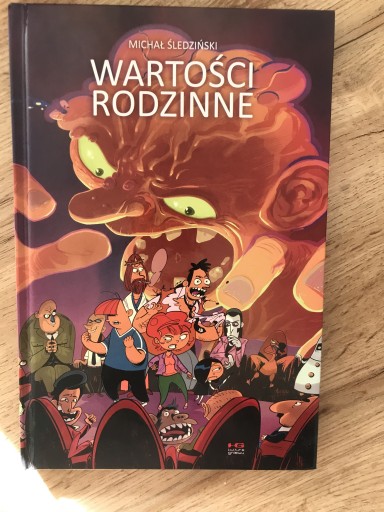 Zdjęcie oferty: Śledziński Wartości rodzinne komiks twarda okładka