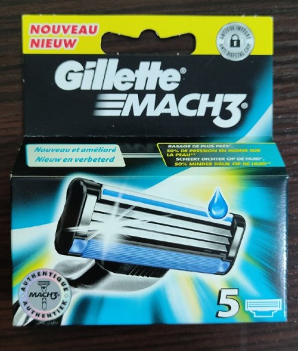 Zdjęcie oferty: Gillette Mach3 5 szt.