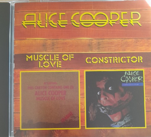 Zdjęcie oferty: cd Alice Cooper(2w1)-Muscle Of Love/Constrictor.