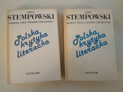 Zdjęcie oferty: Jerzy Stempowski Szkice literackie tom 1 i 2