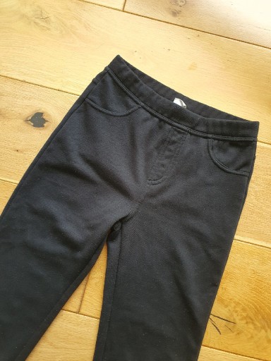 Zdjęcie oferty: Spodnie legginsy dziewczęce czarne Cool Club 152