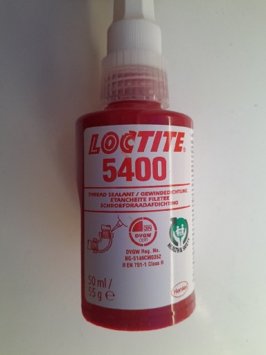 Zdjęcie oferty: Loctite 5400 50ml Uszczelniacz do gwintów 2/2025