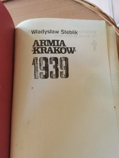 Zdjęcie oferty: Armia Kraków 1939 - Władysław Steblik