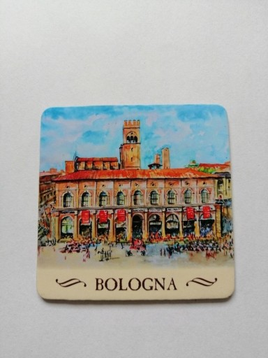Zdjęcie oferty: Magnes na lodówkę Bolonia Bologna Włochy. Nowy.