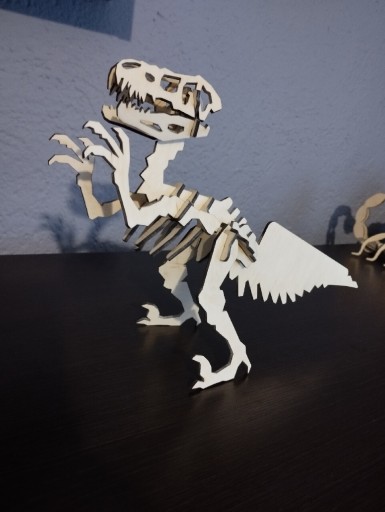 Zdjęcie oferty: Puzzle Dinozaur Raptor Puzzle 3D Nowy Modelarz