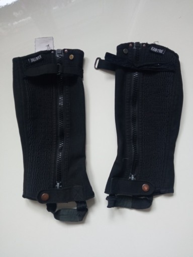 Zdjęcie oferty: Kantrie sztylpy jeździeckie dziecięce ochraniacze