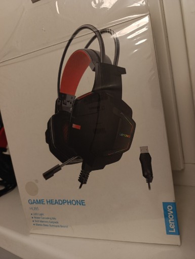 Zdjęcie oferty: Słuchawki Gamingowe HU85 - mikrofon, ledy, wtyk USB