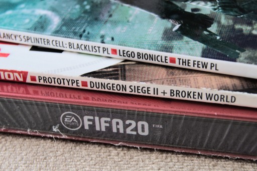 Zdjęcie oferty: CD Action 250 LEGO 237 Prototype steelbook FIFA 20