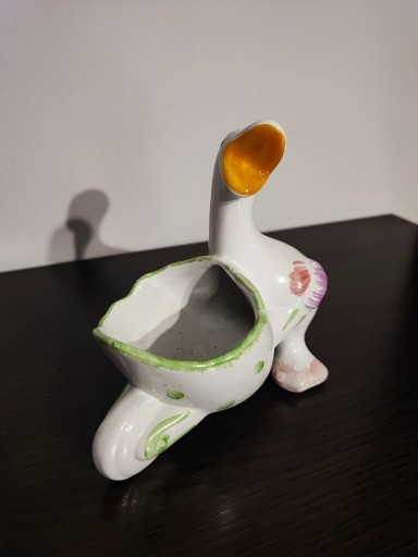 Zdjęcie oferty: Ceramiczna ozdoba osłonka kaczka 