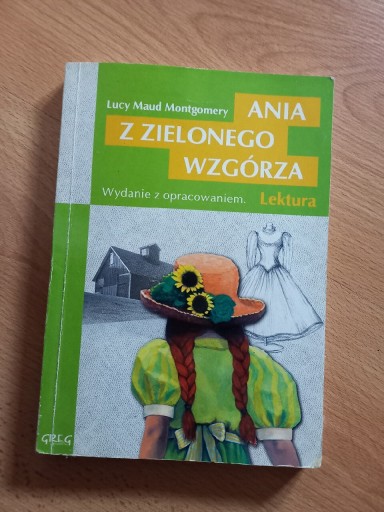 Zdjęcie oferty: Lektura Ania z Zielonego wzgórza-Greg, opracowanie