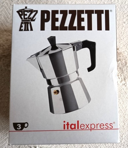 Zdjęcie oferty: Pezzetti kawiarka zaparzacz Italexpress 3 filiżank