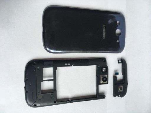 Zdjęcie oferty: Ramka tył Samsung Galaxy S3 || ORYGINAŁ || GRANAT