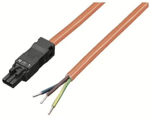 Zdjęcie oferty: Przewód przyłączeniowy Rittal SZ 2500.500 3-pin, 3m do oświetlenia LED szaf