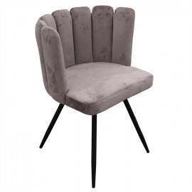 Zdjęcie oferty: Nowy zestaw krzesła szare 2szt home deco factory
