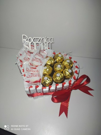 Zdjęcie oferty: rocznica ślubu Raffaello Ferrero Roshe serce