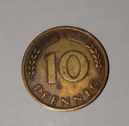 Zdjęcie oferty: Moneta, Niemcy , 10 Pfennig, 1950