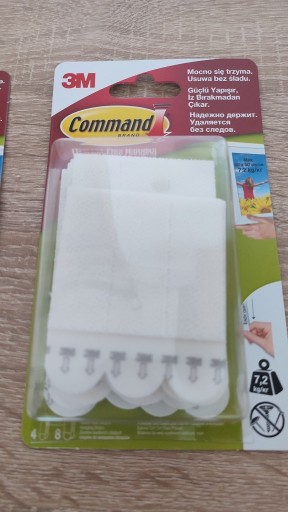 Zdjęcie oferty: Rzep samoprzylepny command 12 szt 