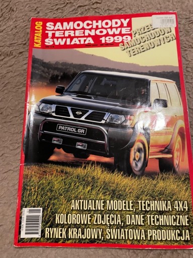 Zdjęcie oferty: Katalog samochodow terenowych 1999