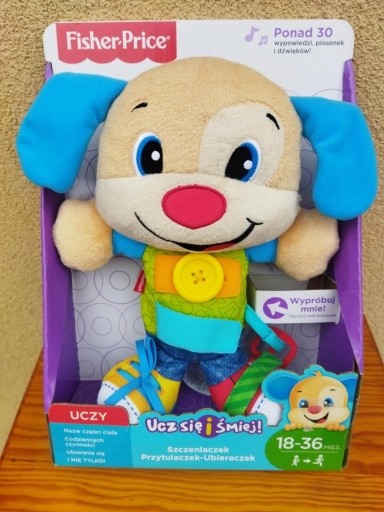 Zdjęcie oferty: Fisher Price Szczeniaczek Przytulaczek Ubieraczek