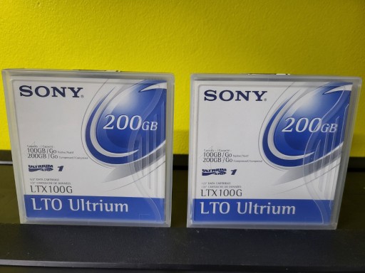 Zdjęcie oferty: Taśmy SONY LTX 100G - 200GB CARTRIDGE - NOWE FOLIA