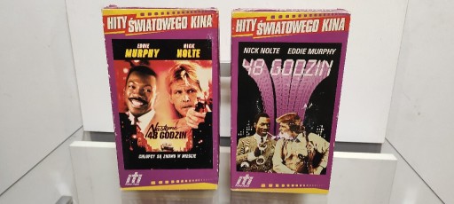Zdjęcie oferty: 48 Godzin VHS 1 i 2 Unikat video Lektor 