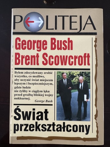 Zdjęcie oferty: Świat przekształcony- George Bush