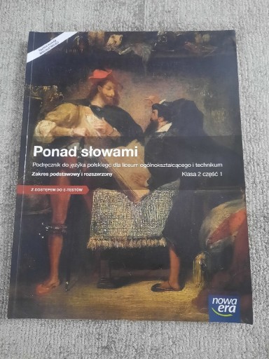 Zdjęcie oferty: Ponad słowami klasa 2 część 1