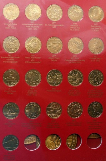Zdjęcie oferty: 2 zł - NG komplet (21  sztuk) monet rocznik 2011