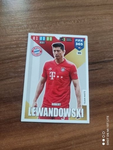 Zdjęcie oferty: Karta Robert Lewandowski