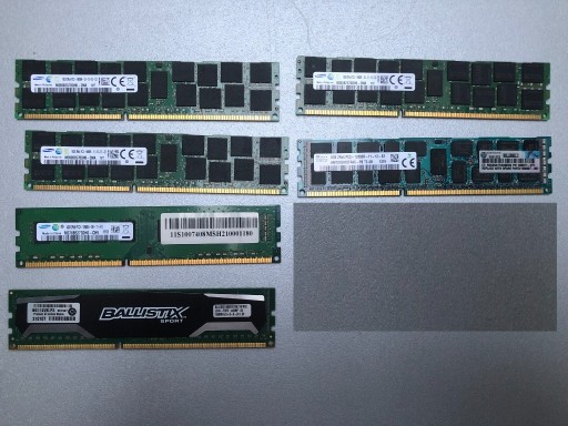 Zdjęcie oferty: Zestaw pamięci RAM DDR3 DDR3L 64 GB !