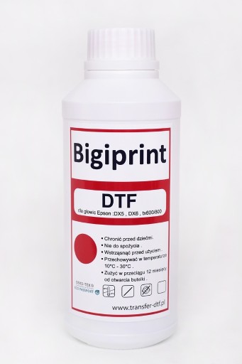 Zdjęcie oferty: Atrament DTF MAGENTA 1000 g