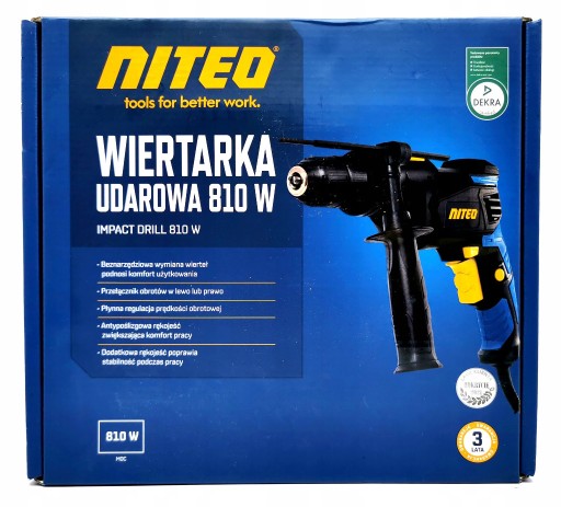 Zdjęcie oferty: Wiertarka udarowa Niteo 810 W