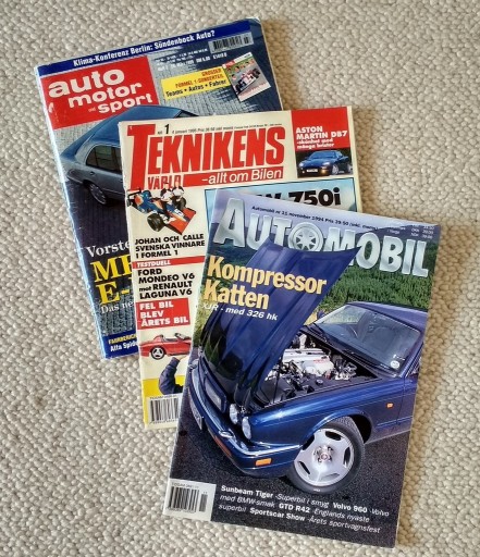 Zdjęcie oferty: Niemieckie magazyny motoryzacyjne 1994-95