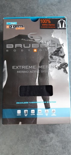 Zdjęcie oferty: BRUBECK WEŁNIANA BLUZA MĘSKA EXTREME MERINO L