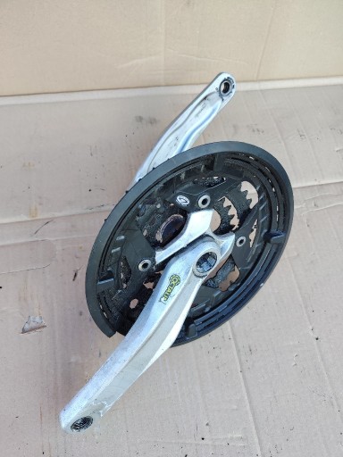 Zdjęcie oferty: SHIMANO "CTALIN" żółty, korba używana z NIEMIEC