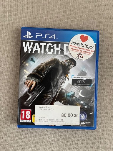 Zdjęcie oferty: Gra Watch Dogs PL PS4