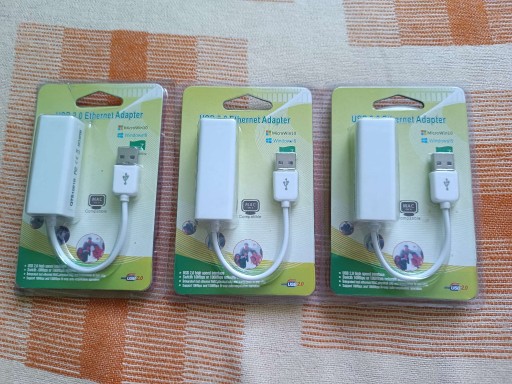 Zdjęcie oferty: Adapter sieciowy LAN  - RJ45 na USB