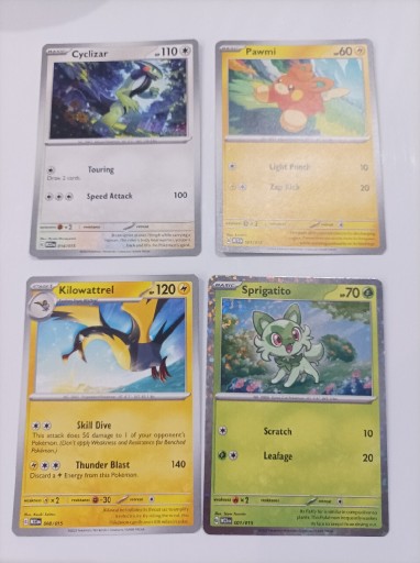 Zdjęcie oferty: Karty Pokemon 4 sztuki