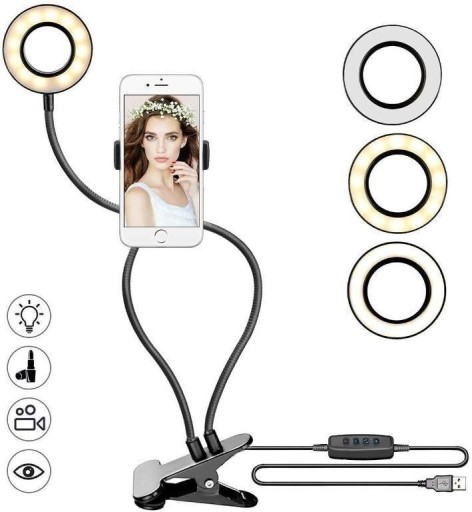 Zdjęcie oferty: LAMPA PIERŚCIENIOWA LED SELFIE RING LIGHT SOAIY